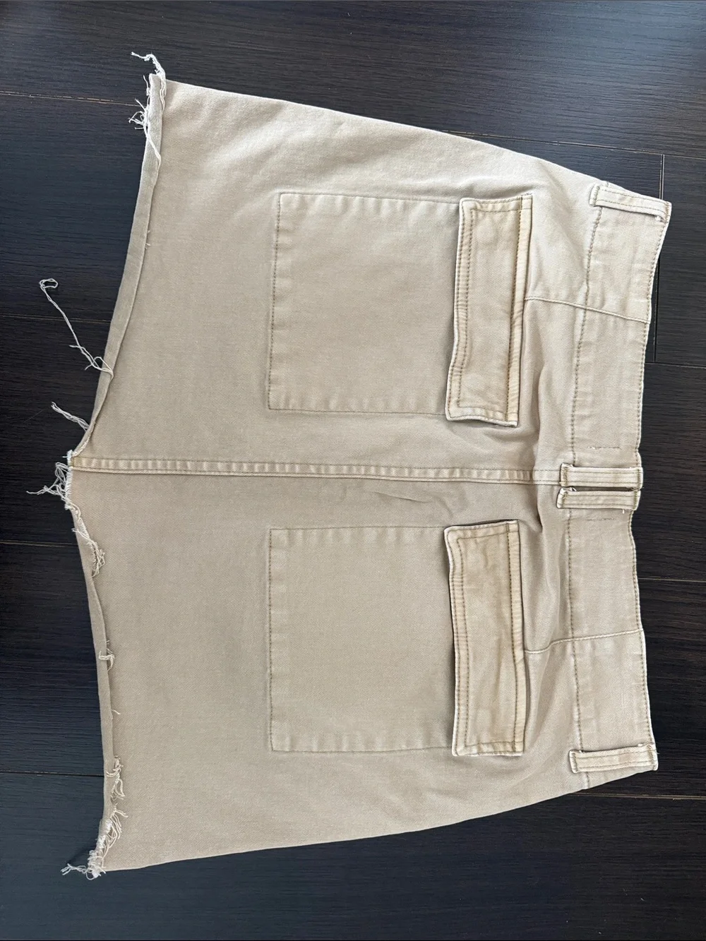 PISTOLA Penelope Beige Skirt, Neutral, 26